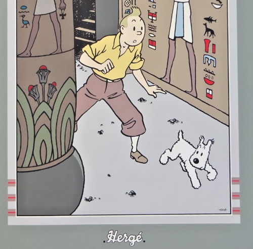 Tintin les cigares - tintin,