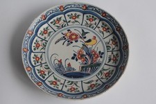 Assiette faïence Delft XVIIIe