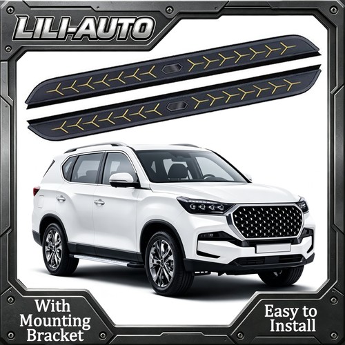 2pcs running boards side step - running,