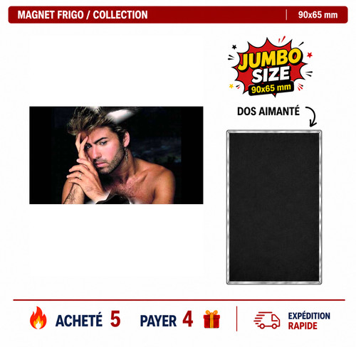 Magnet frigo george michael - frigo,