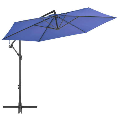 Parasol déporté avec mât - , en