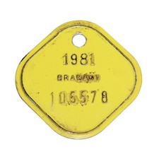 Plaque d'immatriculation de