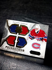 2015-16 UDC #/75, ZACHARY FUCALE, THE CUP FOUNDATIONS QUAD JERSEY, NHL CARDS