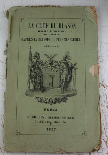 Héraldique clef blason - clef, du