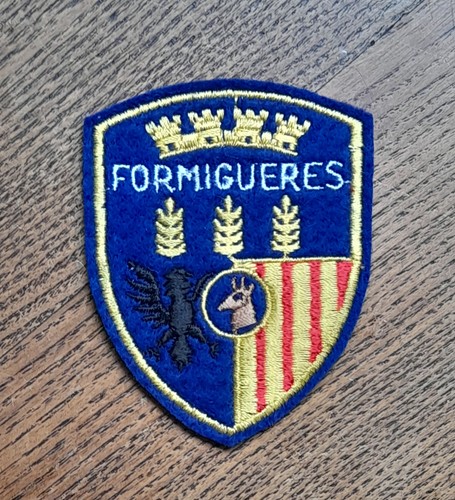 Ecusson brodé formiguères - de,