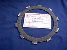 HONDA NSR125 CRM125 GENUINE NOS CLUTCH FRICTION PLATE 22201-KR1-760