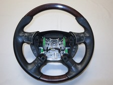 Volant combiné Legend Kb1 interrupteur à palettes bois véritable cuir noir