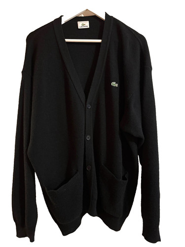 Lacoste gilet noir taille ou - lacoste, 8