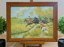 Magnifique Oeuvre ' Chasse A