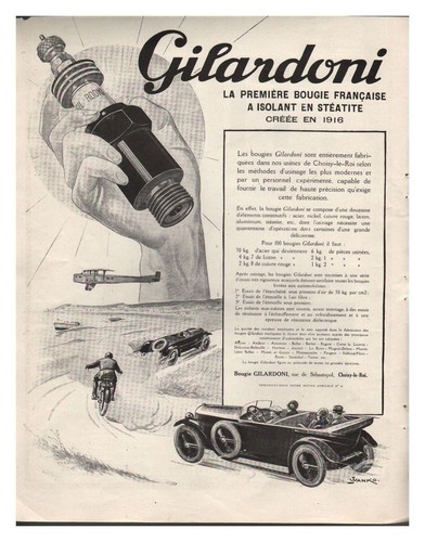Publicite auto bougie - publicite,