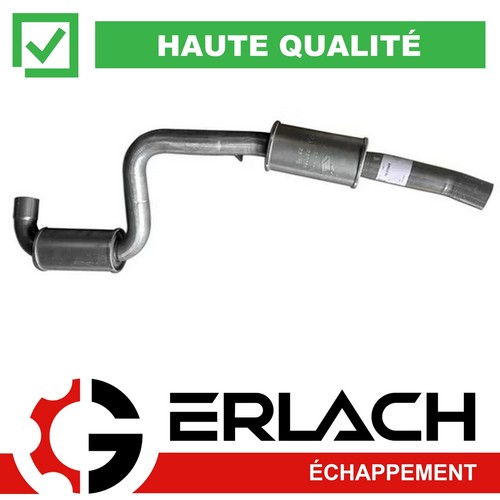 Silencieux avant pour