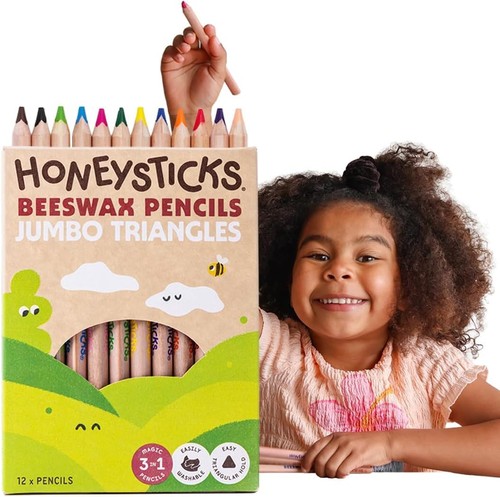 Crayons couleur jumbo - crayons,