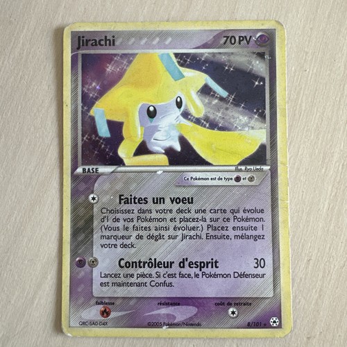 Carte pokemon jirachi - jirachi, 8/101