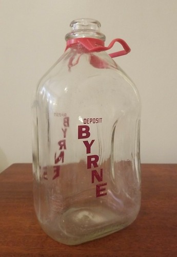 Vtg byrne dairy half gallon - vtg,