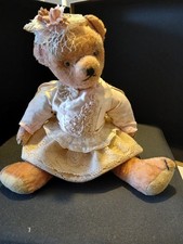 ours ancien français rose 1950 de 36cm environ