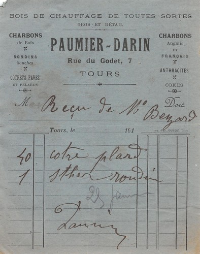 1910 bois chauffage de - bois,