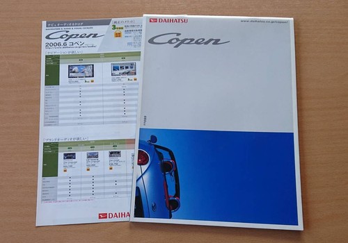 Prix catalogue daihatsu copen - prix,
