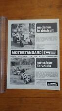 OLD ADVERTISING ADVERT - MOTOSTANDARD