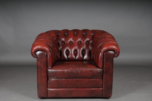 Fauteuil chesterfield antik - fauteuil, en