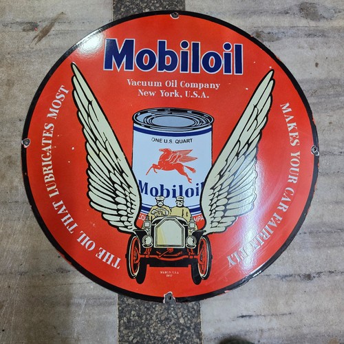 Mobiloil wings porcelain - wings,