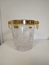 Seau à champagne en cristal