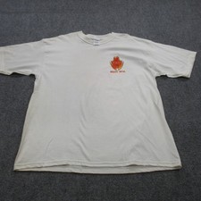 Vtg Arlen Ness Shirt Mens XL White Motorcycle California Biker Logo Graphic Tee