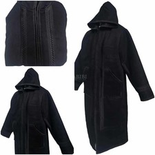 Manteau Cape En Suédé Noir