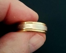 Bague - Alliance/ruban 2 or