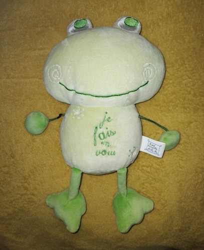Doudou peluche grenouille - doudou,
