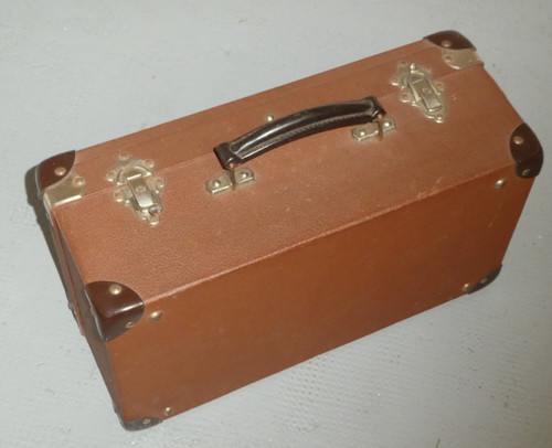 Ancienne valise carton ou - ancienne,