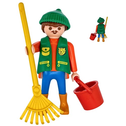 Playmobil figurine travailleur