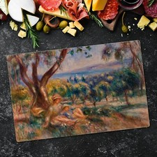 Cuisine planche découpe verre