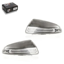 2x LED Clignotant Rétroviseur Gris pour Mercedes Viano Vito W639 Ab 08/2009