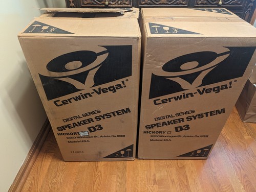 Cerwin vega speaker - vega, system