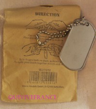 PID329 - PLAQUE IDENTITE US