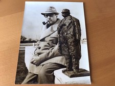 GEORGES SIMENON   - Photo de presse originale 17x21cm