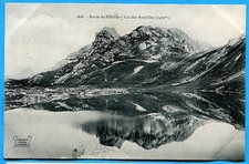 CPA : Route du Galibier - Lac