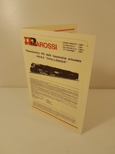 Rivarossi documents 1592 - rivarossi,