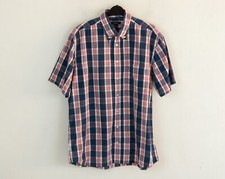 GANT Hommes L Standard Décontracté Chemise Habillé Boutonné Court Coton Manches