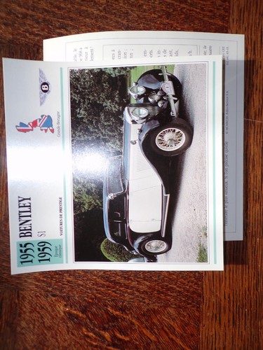 Fiche carte card - fiche, voiture