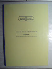 DOSSIER  USINE  CATALOGUE  REMORQUES  VANHOOL  NO  1/43  CAMIONS  D'AUTREFOIS