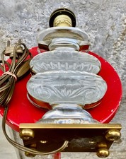 Lampe de Bureau en Verre avec