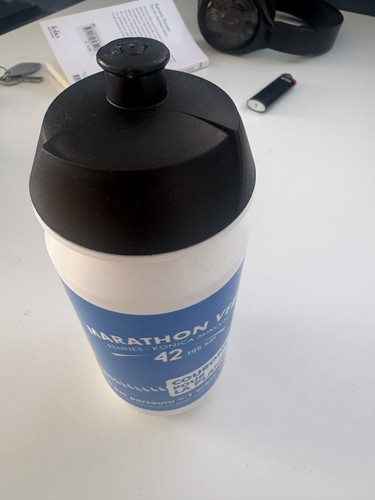 Sports water bottle reusable - water,