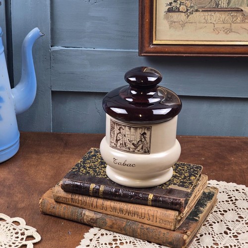 Pot tabac ancien - pot,