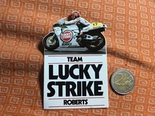 autocollant LUCKY STRIKE TEAM ROBERTS course moto GP Endurance vintage