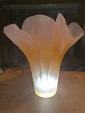 Vase "Rose" en Pâte de Verre