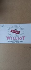BUVARD publicitaire .WILLIOT