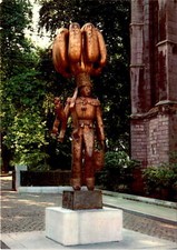 BINCHE, Gille-Entrée du Parc, PROCESO, P.A.G Postcard