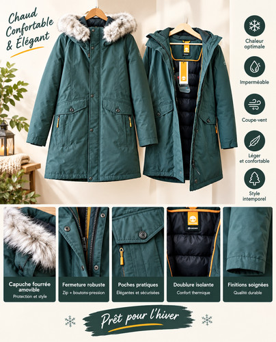 Timberland parka femme - timberland,