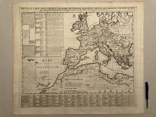 Carte ancienne europe afrique - carte,
